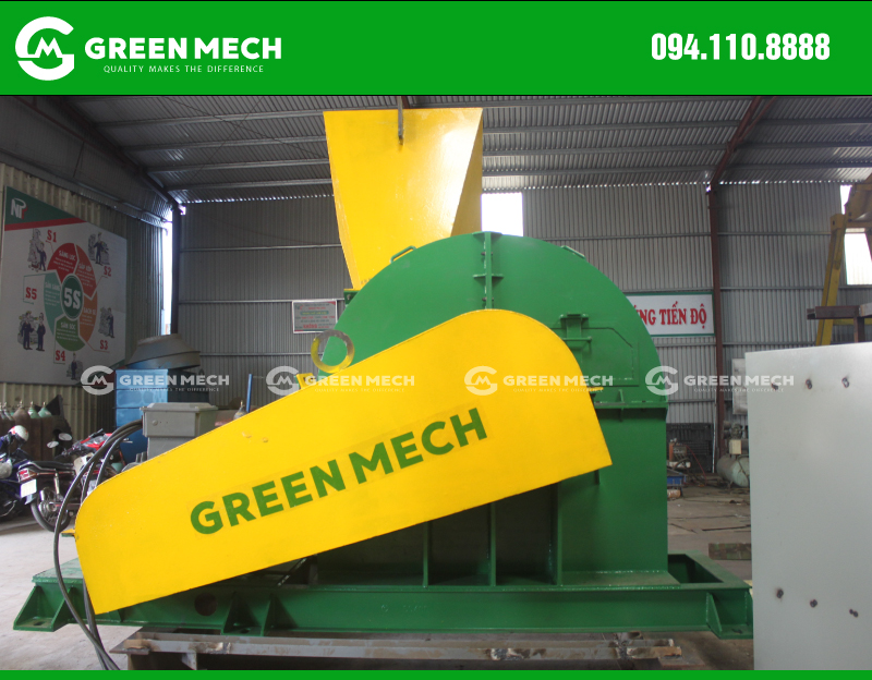 Máy băm dăm gỗ 35 tấn